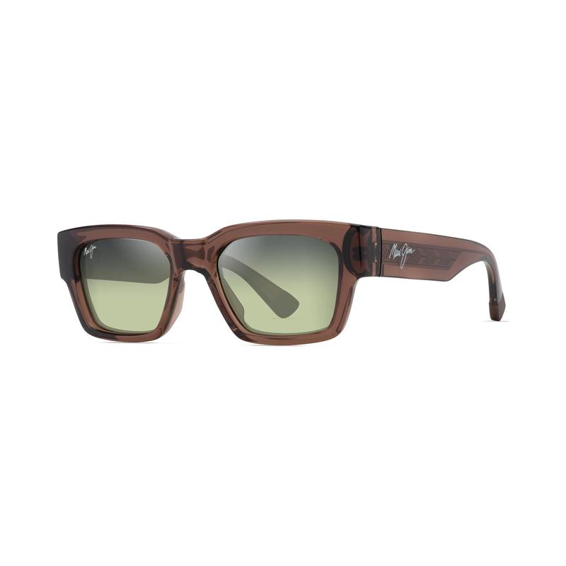 MauiJim男士太阳镜偏光防眩光抗刮擦防碎裂矩形塑料框渐变镜片
