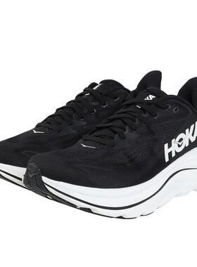 代购Hoka OneOne男士跑步鞋缓震支撑舒适跑鞋黑色白色日常跑步