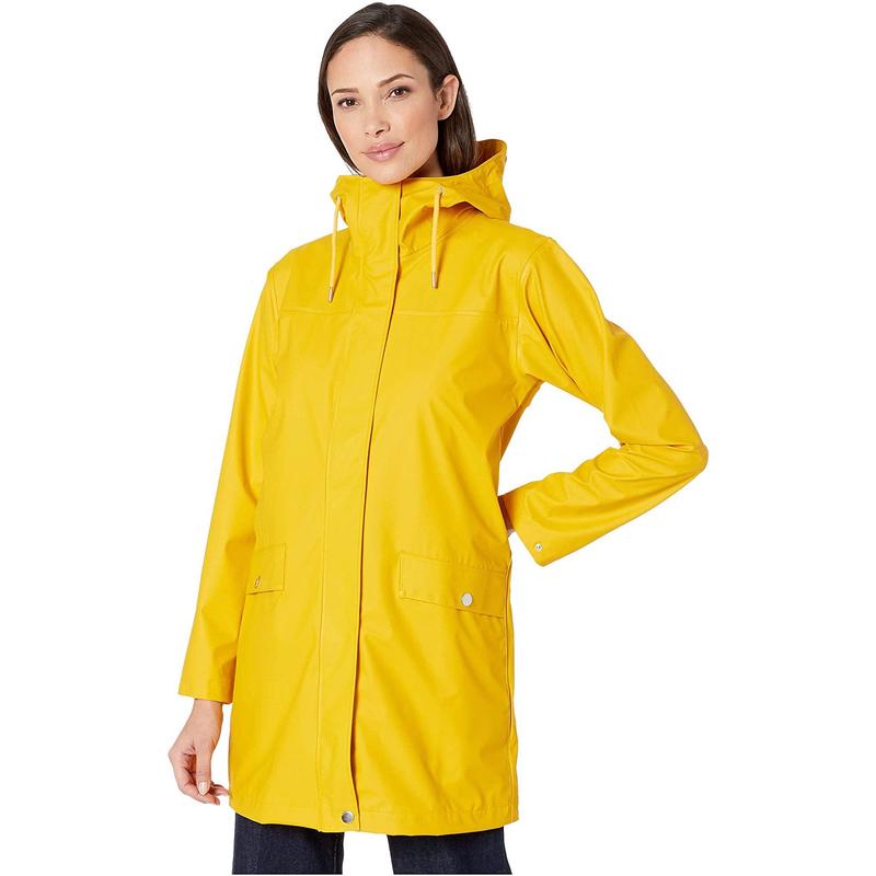 代购Helly Hansen海丽汉森女士户外风衣防水防风透气雨衣长款