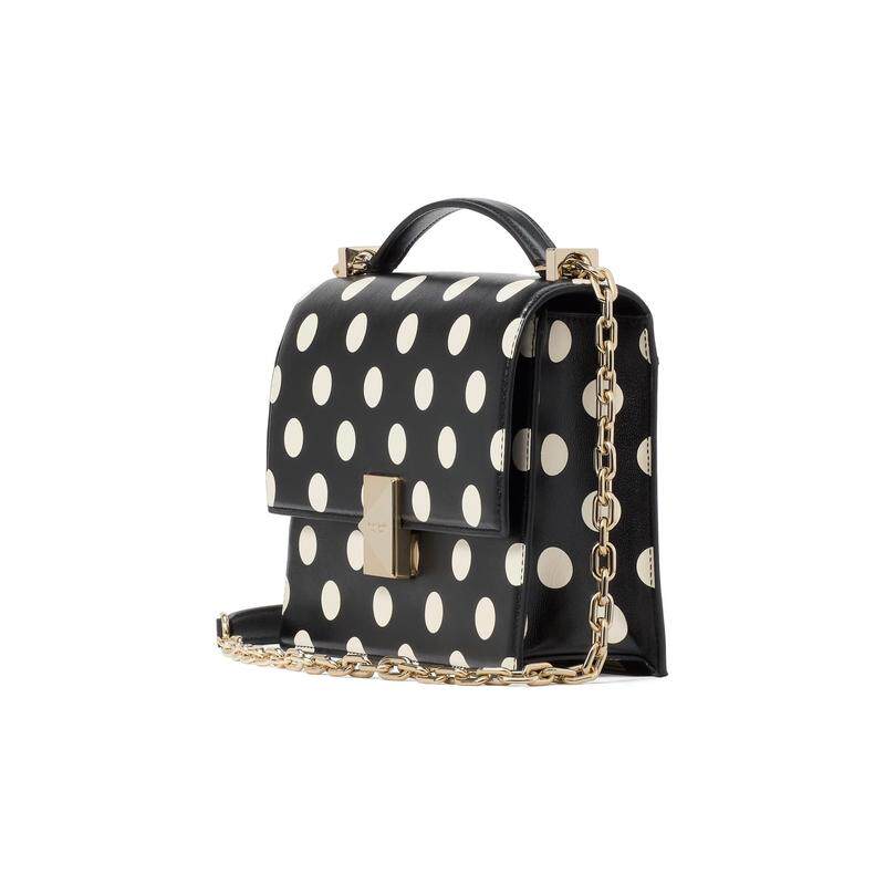 代购kate spade女士单肩包可调节肩带内部拉链口袋内外贴袋设计