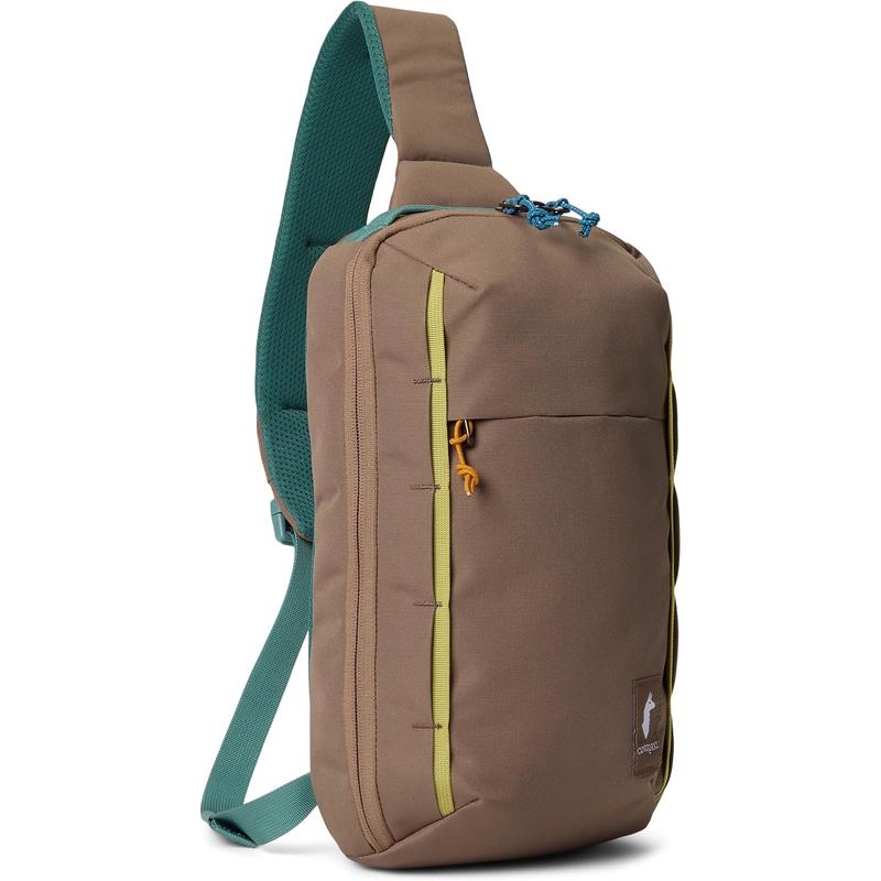 代购Cotopaxi男士单肩包可转换背法前袋带拉链内置平板电脑隔层