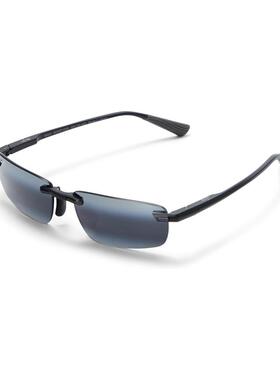 MauiJim女士太阳镜偏光防紫外线抗眩光高清视野矩形黑色