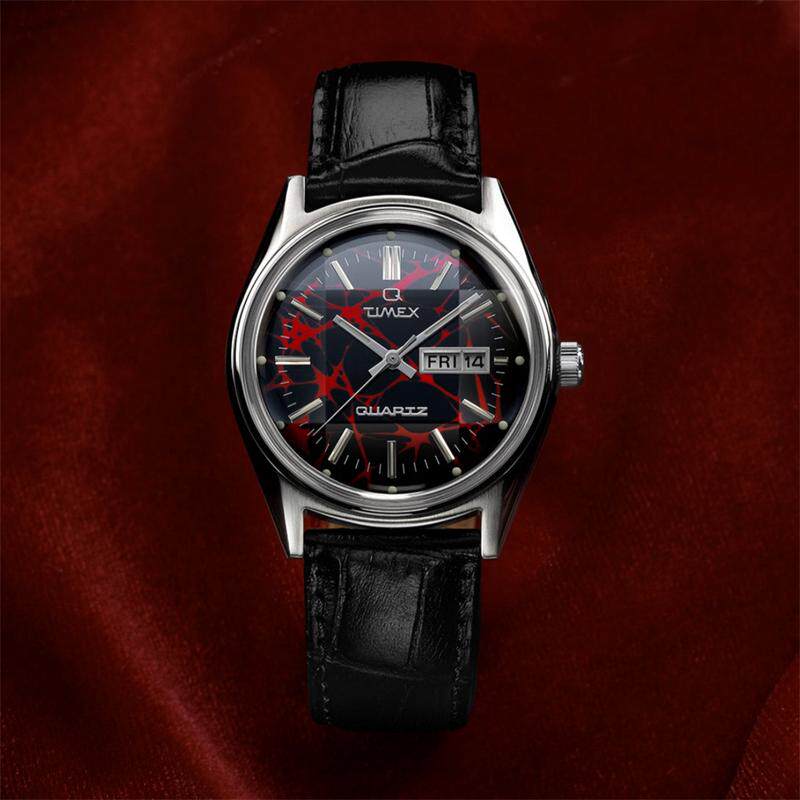 代购天美时手表Timex Q Timex红色织女星1978复刻版腕表男女表