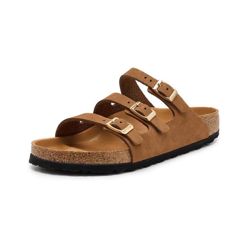 代购Birkenstock女士凉鞋吸震轻便柔软鞋垫缓震EVA大底三带设计
