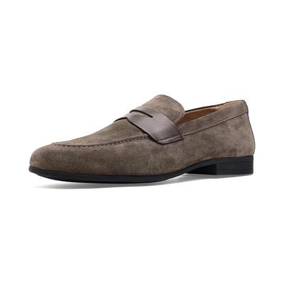 海外代购Florsheim男士时尚休闲鞋透气柔软舒适圆头套脚商务通勤