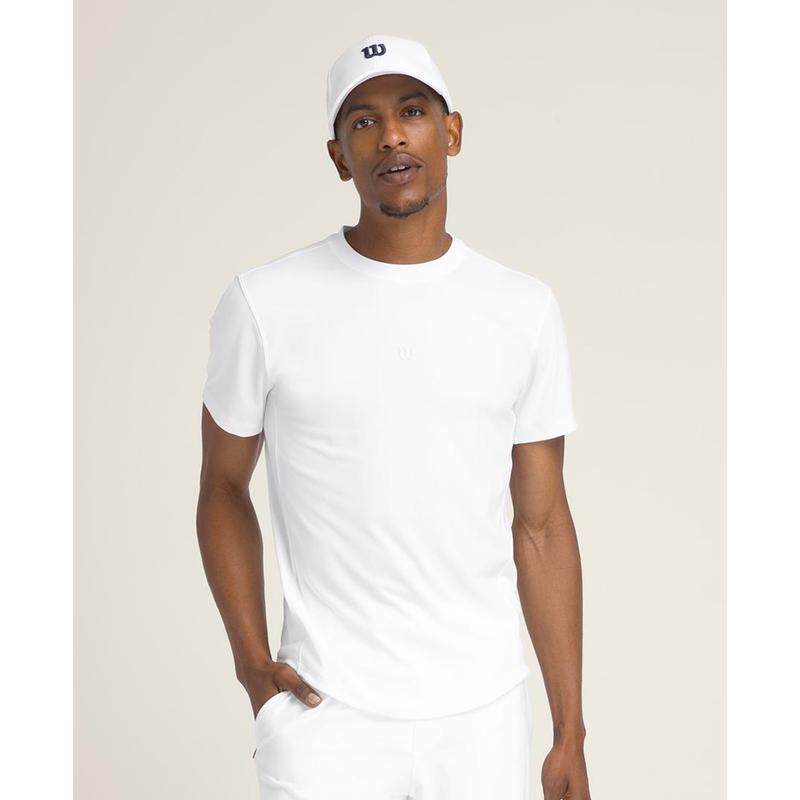 代购Wilson威尔胜男士运动T恤速干透气防异味高表现力短袖圆领