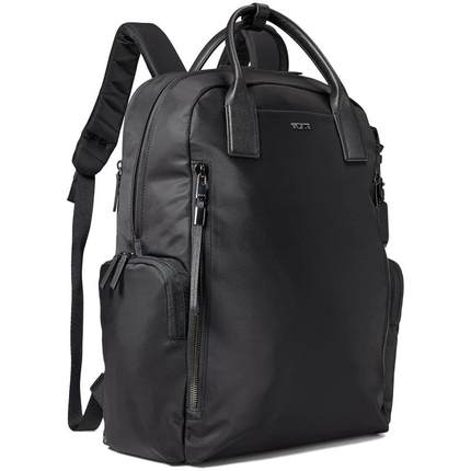 代购TUMI途明女士双肩包防泼水多口袋设计笔记本电脑隔层