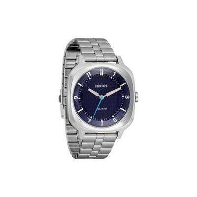 代购Nixon男士腕表计时夜光日期精准钢带金属防水蓝盘商务日常