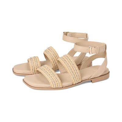 代购Naturalizer女士凉鞋透气柔软鞋垫轻便缓震编织带方头设计