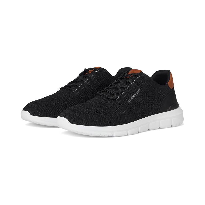 代购Rockport乐步男士运动鞋透气吸汗缓震软底系带圆头EVA中底