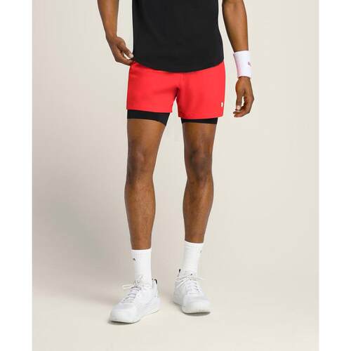 代购Wilson男士运动短裤高弹贴合自由活动吸湿排汗舒适支撑