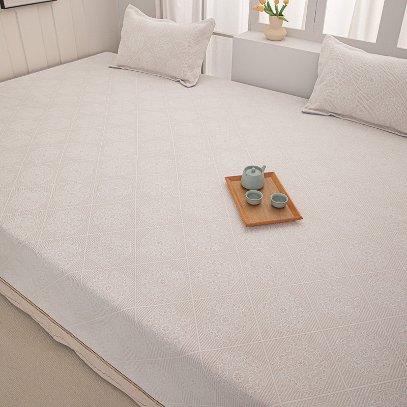 高档雪尼尔四季通用防滑榻榻米床盖可机洗东北农村炕盖家用大炕垫