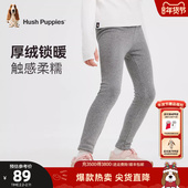 女童加绒打底裤 25冬新品 中大童保暖长裤 暇步士童装 儿童休闲瑜伽裤