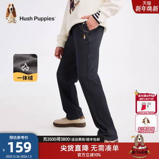 儿童一体绒裤 暇步士童装 大童休闲运动裤 25秋冬新品 子 女童加绒长裤