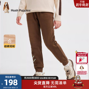 子舒适儿童加厚裤 暇步士童装 大童宽松裤 25秋冬新品 子 女童加绒长裤