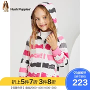 Hush Pupgie Children Wear Girls Windbreaker Jacket 2019 Autumn New Medium Big Big Thin Thin Children Children Top - Áo khoác