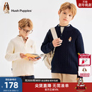 大童运动宽松毛衣儿童休闲套头针织衫 暇步士童装 男童线衣秋冬新款