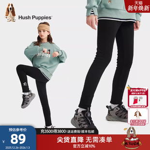 新款 秋冬装 大童一体绒修身 长裤 子 暇步士童装 儿童弹力裤 女童打底裤