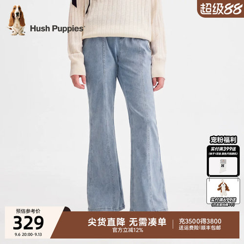女童牛仔裤大童休闲宽松直筒长裤