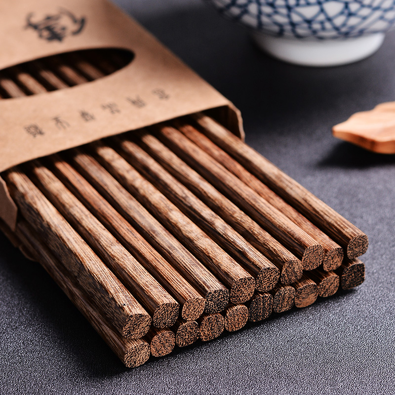不易发霉鸡翅木筷子木质高档