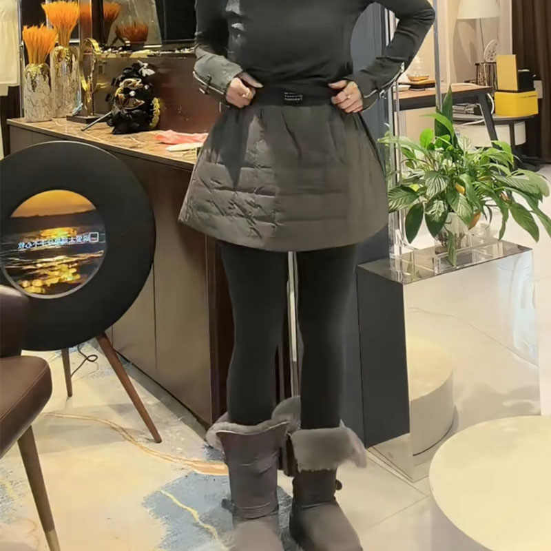 花苞半身棉裙蛋糕裙A字短裙子