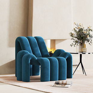 意式 创意个性 休闲蜘蛛椅异形单人椅家用艺术懒人沙发椅 设计师款