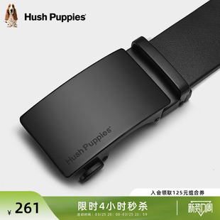 送爸爸礼物 腰带真皮正品 暇步士男士 皮带高档牛皮腰带自动扣商务裤