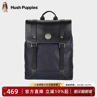 暇步士双肩包男大容量通勤商务电脑包真皮男士 出差旅行包 背包时尚