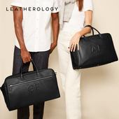 LEATHEROLOGY真皮行李包男商务旅行收纳包袋手提单肩挎包出差包