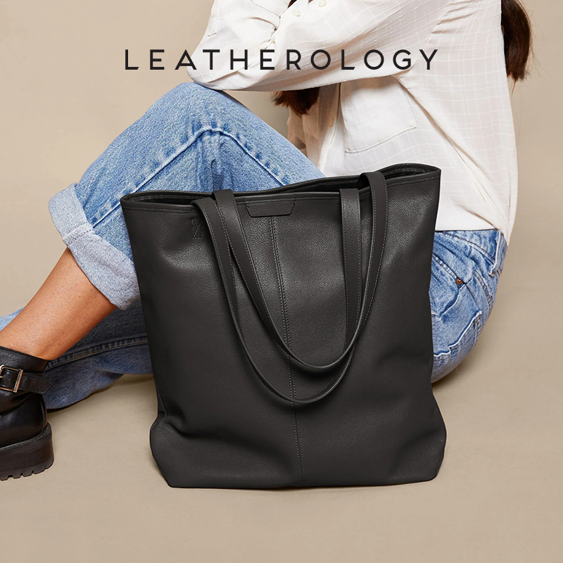 真皮托特包大容量轻奢高级