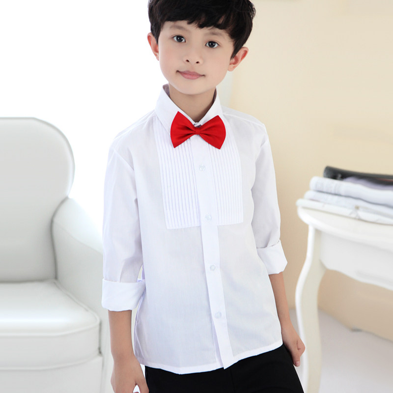 Chemise garcon à manche longue - Ref 2074846 Image 4