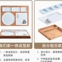 北京烤鸭盘子密胺商用中式餐厅饭店酒店创意片皮烤鸭盘子烤鸭餐具