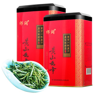 【买一送一】祁润黄山毛峰2025新茶原产正宗特级安徽绿茶春茶叶