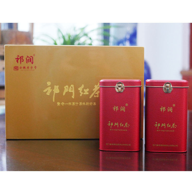 祁润安徽祁门红茶2026新茶礼盒装特级明前春茶叶浓香特级祁红香螺