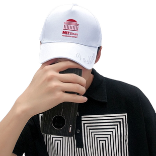 麻省理工学院MIT学院派美国名校周边鸭舌帽子男女棒球帽遮太阳帽