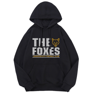 莱斯特城队服足球迷服狐狸城蓝狐瓦尔迪连帽卫衣男女外套球衣服装