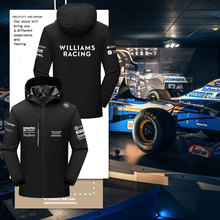 Williams威廉姆斯F1方程式车队赛车服冲锋衣夹克男女连帽夹克外套