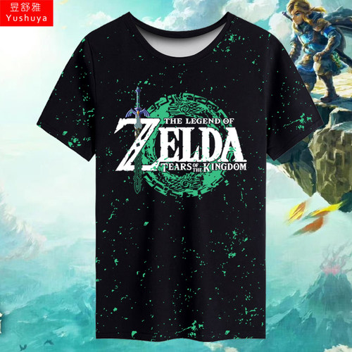 塞尔达传说王国之泪速干t恤衫