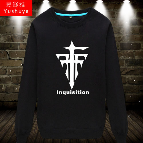 异端圆领学生趣味薄款长袖卫衣