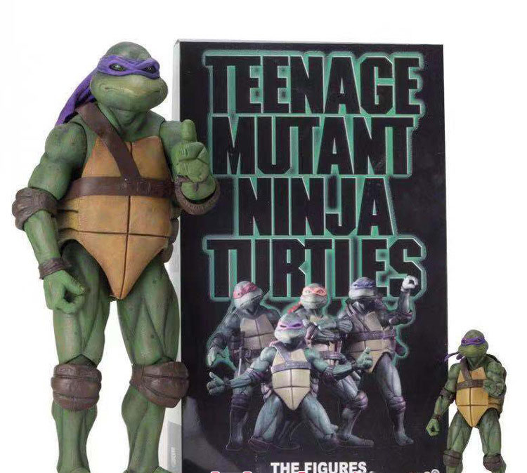 NECA忍者神龟 TMNT 2018 SDCC限定版 7寸可动手办模型1盒4款-封面