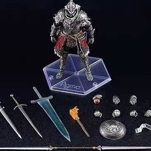 国产 figma624艾尔登法环 白狼战鬼 老头环可动手办模型