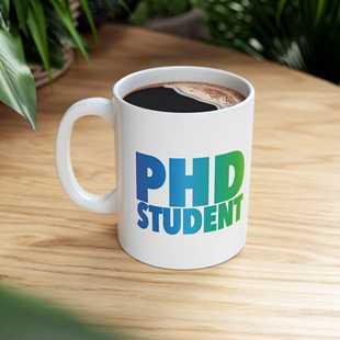 phd学生phd博士哲学博士毕业杯子英文英咖啡杯马克杯创意咖啡杯