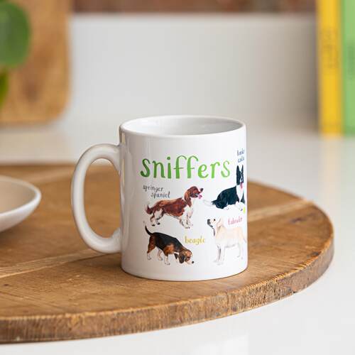 Sniffers_Ceramic_Dog小狗杯狗类陶瓷马克杯水杯创意图案杯咖啡杯