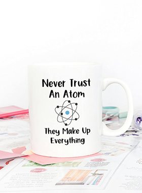 Christmas Gifts Funny Quote Coffe不要骗原子礼物马克杯喝水