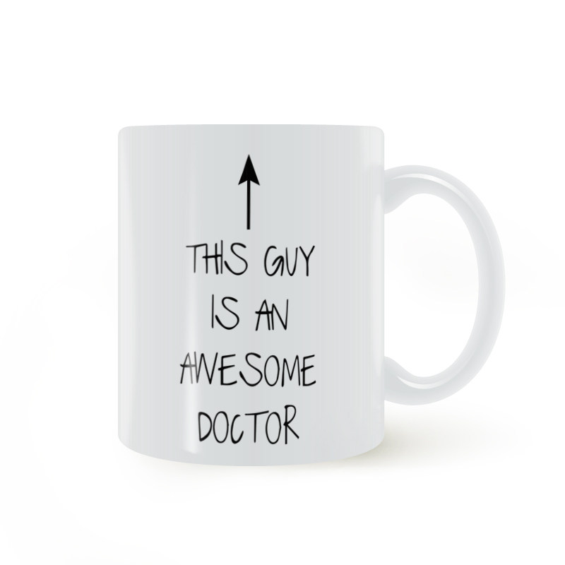 this guy is awesome doctor这是一个很棒的医生马克杯医生杯子礼