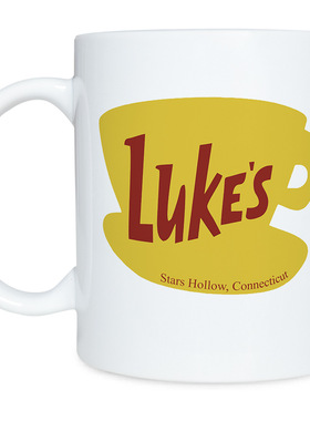 Thinker Art Luke's Diner星球大战杯子卢克尤达陶瓷马克杯定制