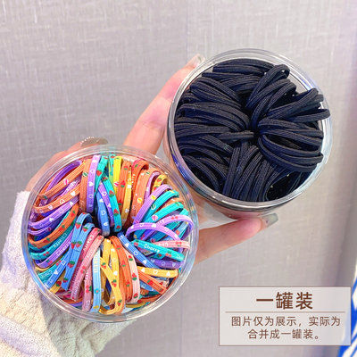 儿童橡皮筋高弹力发圈宝宝耐用发绳弹性好女童扎头不伤发马尾发饰 — 6
