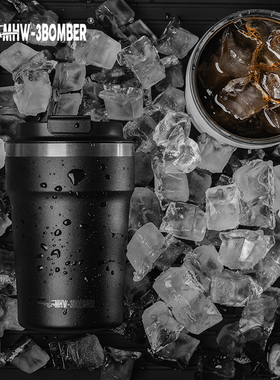 MHW-3BOMBER轰炸机cooki咖啡杯保温随行杯便携杯子不锈钢双层水杯