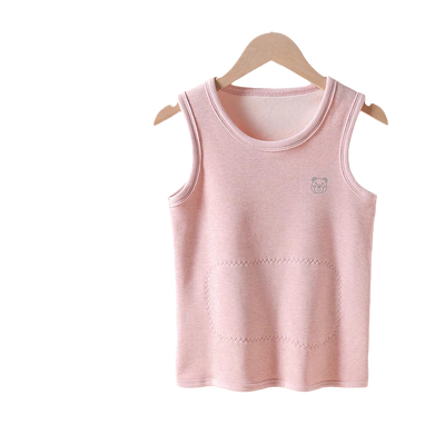 儿童保暖背心女童羊绒秋冬款