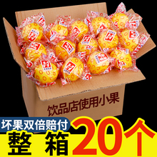 华秧四川安岳黄柠檬小果20个新鲜水果当季现摘皮薄香水青金桔柠檬